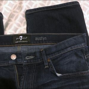 7 For All Mankind Straight Leg Jeans Size 34